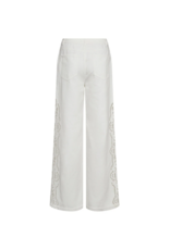Co'Couture Colette Embroidery LL Pant Off White