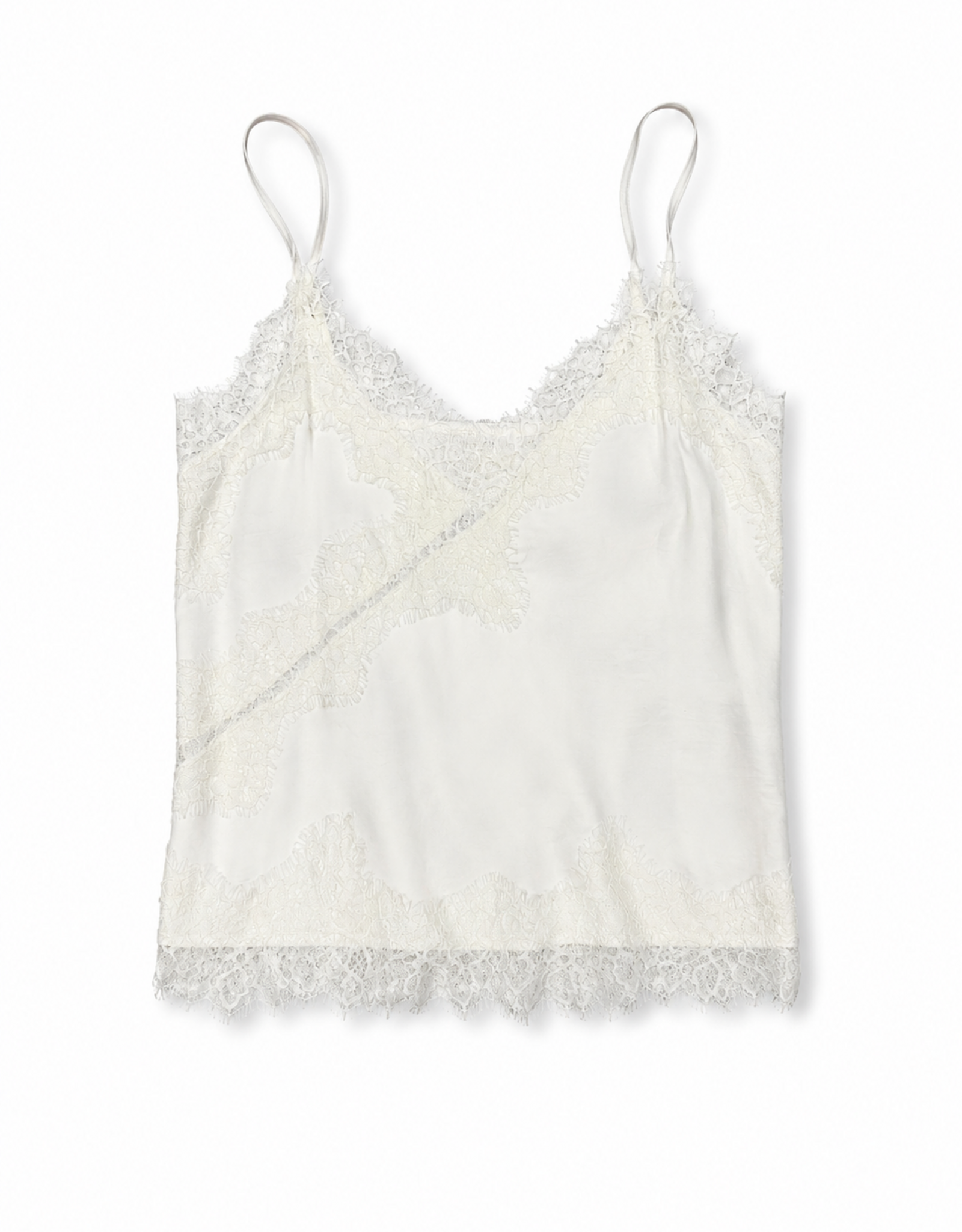Co'Couture Idun Lace Top Off White