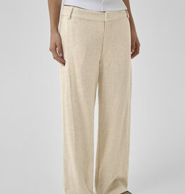My Essential Wardrobe Lavita Pant Oatmeal Melange
