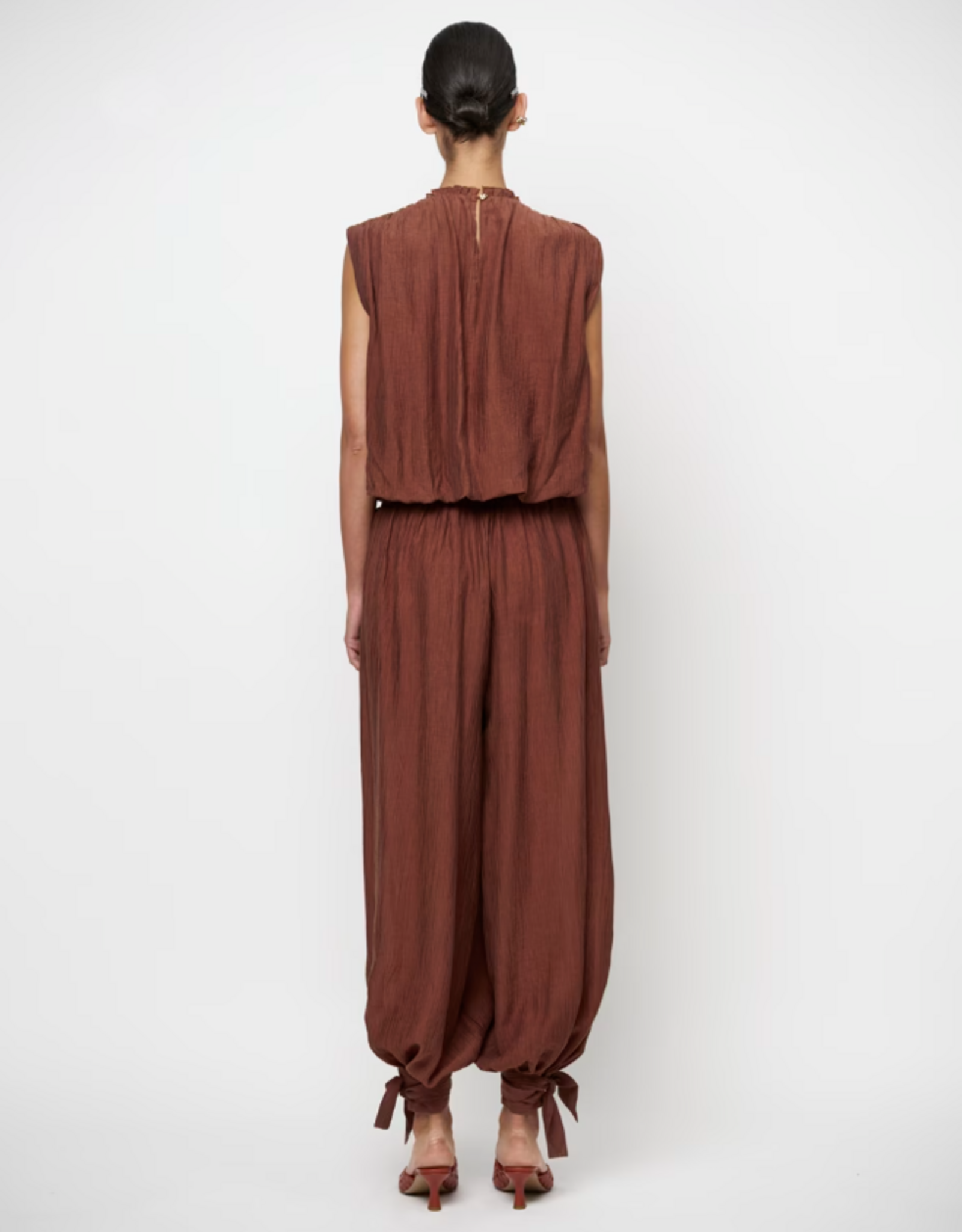 Dante 6 Este Balloon Top Coconut Brown