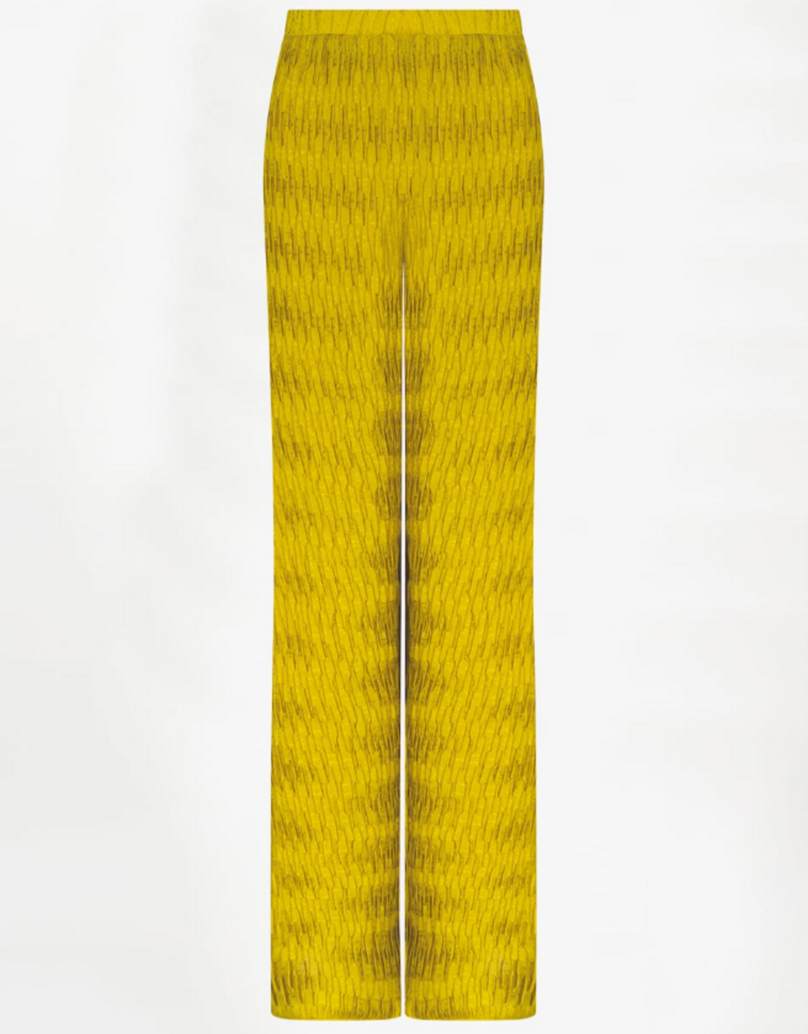 Dante 6 Maren Pleated Wide Leg Pants Solar Lime