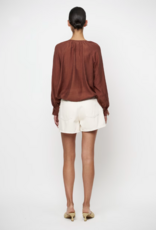 Dante 6 Leonora Balloon Blouse Coconut Brown