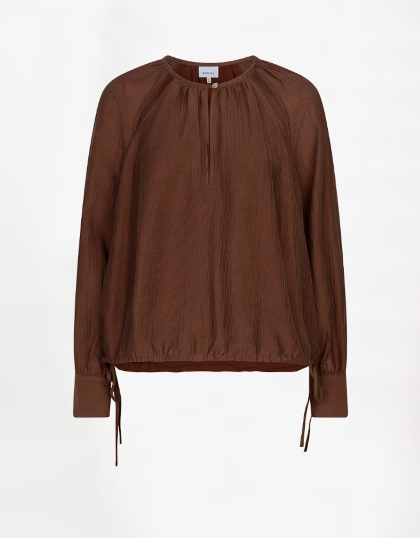 Dante 6 Leonora Balloon Blouse Coconut Brown