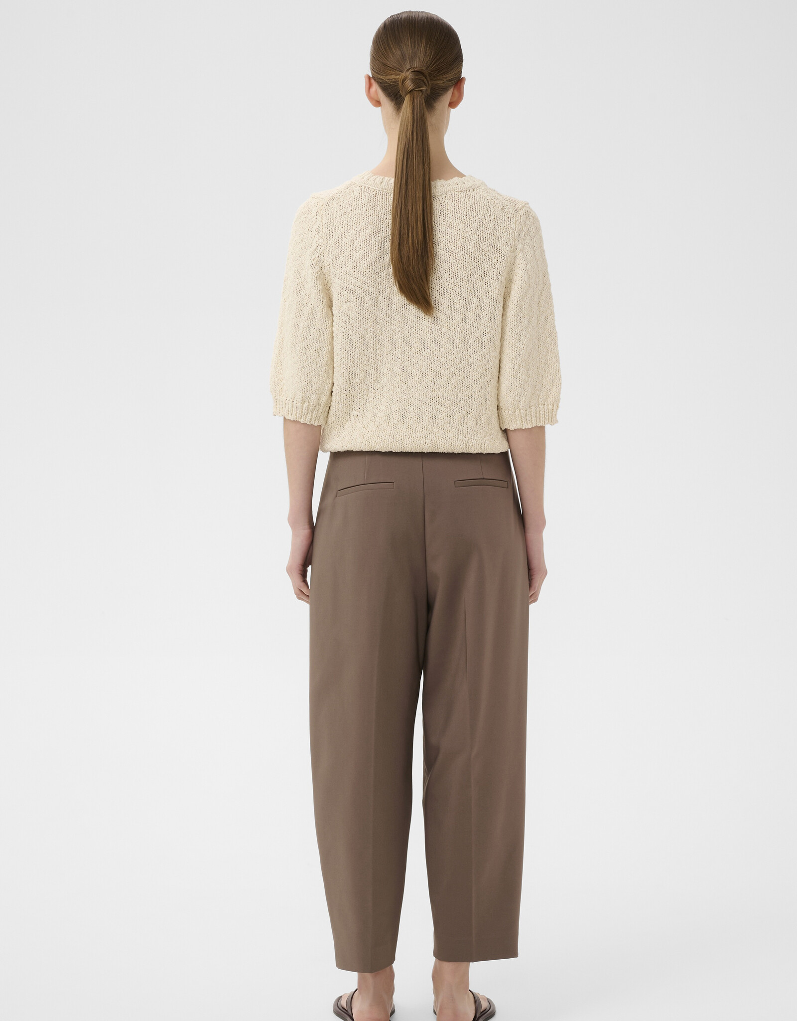 InWear Zella Barrel Pant Coffee Quartz