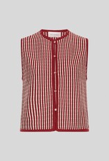 Moss Copenhagen Priscilla Vest STP Rhubarb/Sand