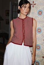 Moss Copenhagen Priscilla Vest STP Rhubarb/Sand