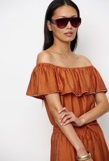 Dante 6 Marais Embellished Top Sunset Orange