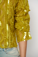 Dante 6 Marceline Sequins Jacket Solar Lime