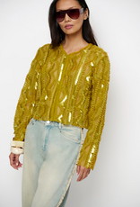 Dante 6 Marceline Sequins Jacket Solar Lime
