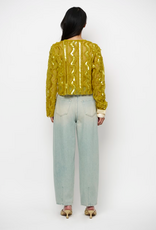Dante 6 Marceline Sequins Jacket Solar Lime