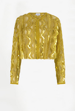 Dante 6 Marceline Sequins Jacket Solar Lime