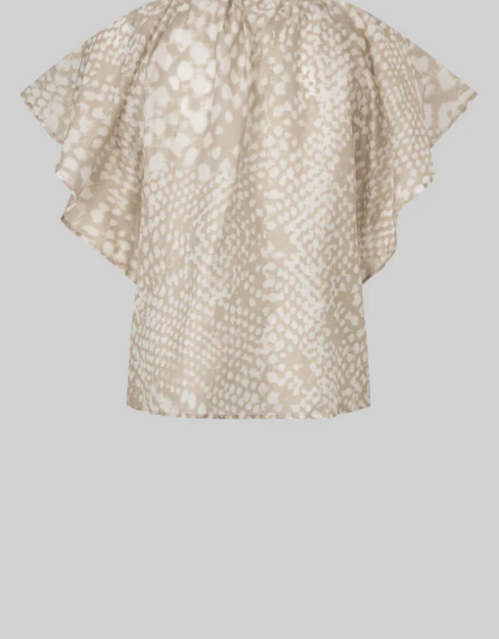 Second Female Shades Blouse Plaza Taupe