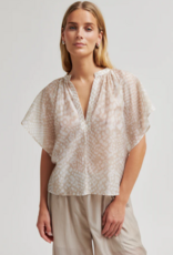 Second Female Shades Blouse Plaza Taupe