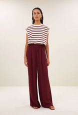 By Bar Benji Viscose Pants Wine