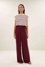 By Bar Tobi Stripe Top Grain Wine Stripe