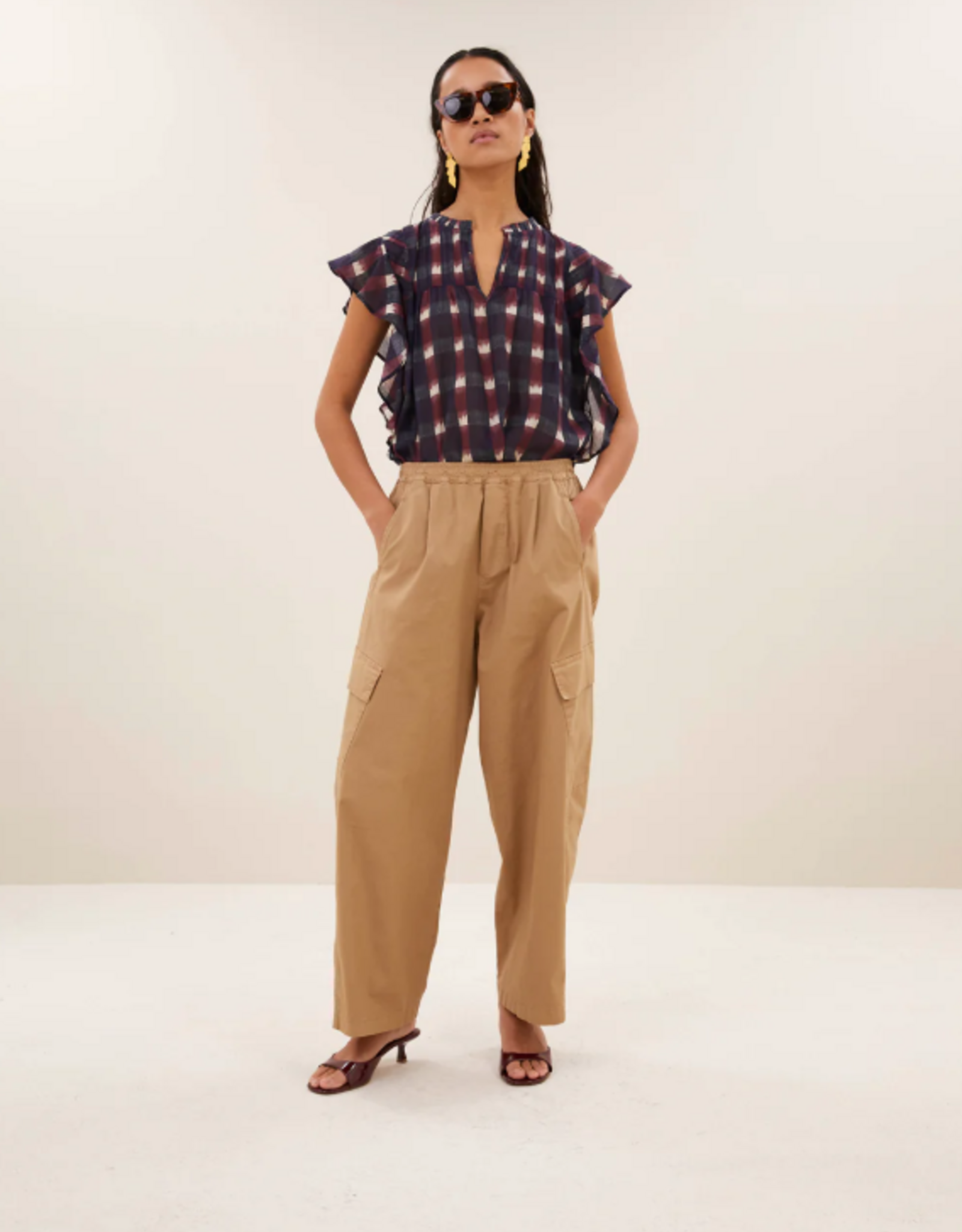 By Bar Matcha Pants Camel