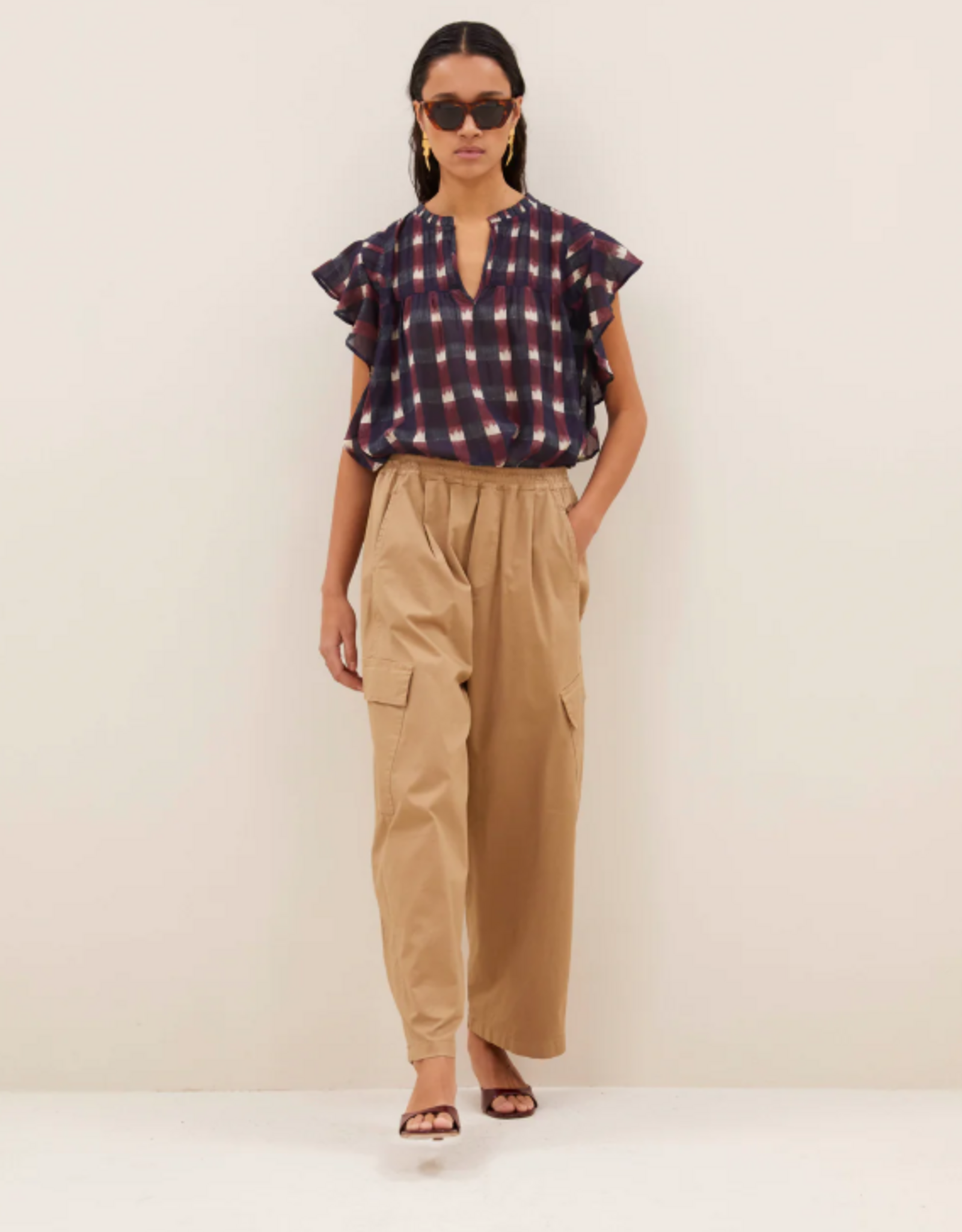 By Bar Matcha Pants Camel