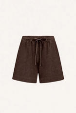 By Bar Lio Linen Shorts Espresso