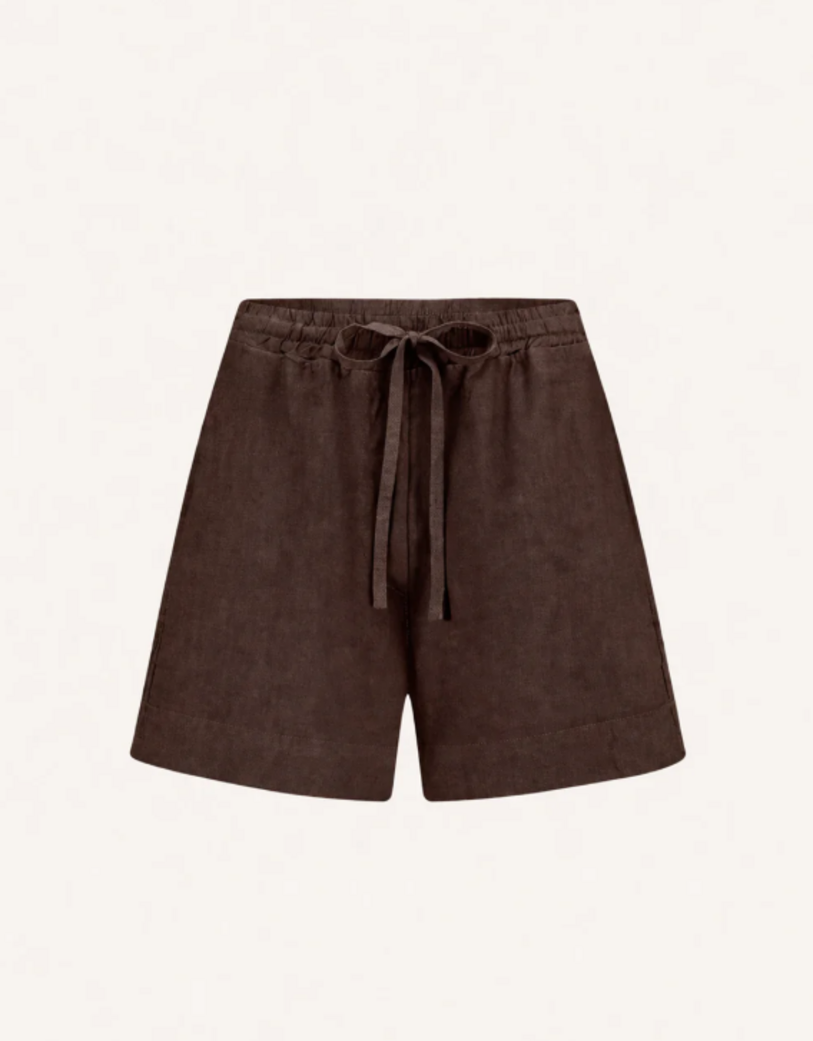 By Bar Lio Linen Shorts Espresso