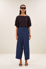 By Bar Merle Big Stripe Top Coffee Bean