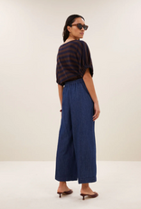 By Bar Merle Big Stripe Top Coffee Bean