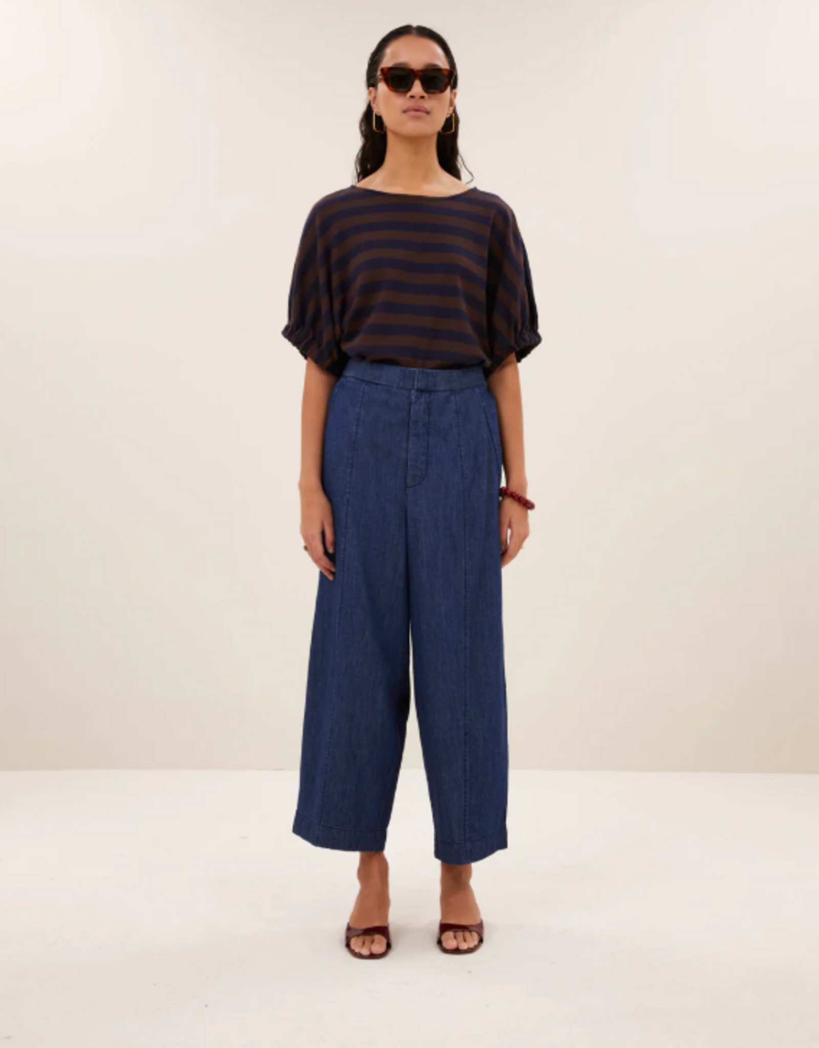 By Bar Fuji Denim Pants Dark Denim