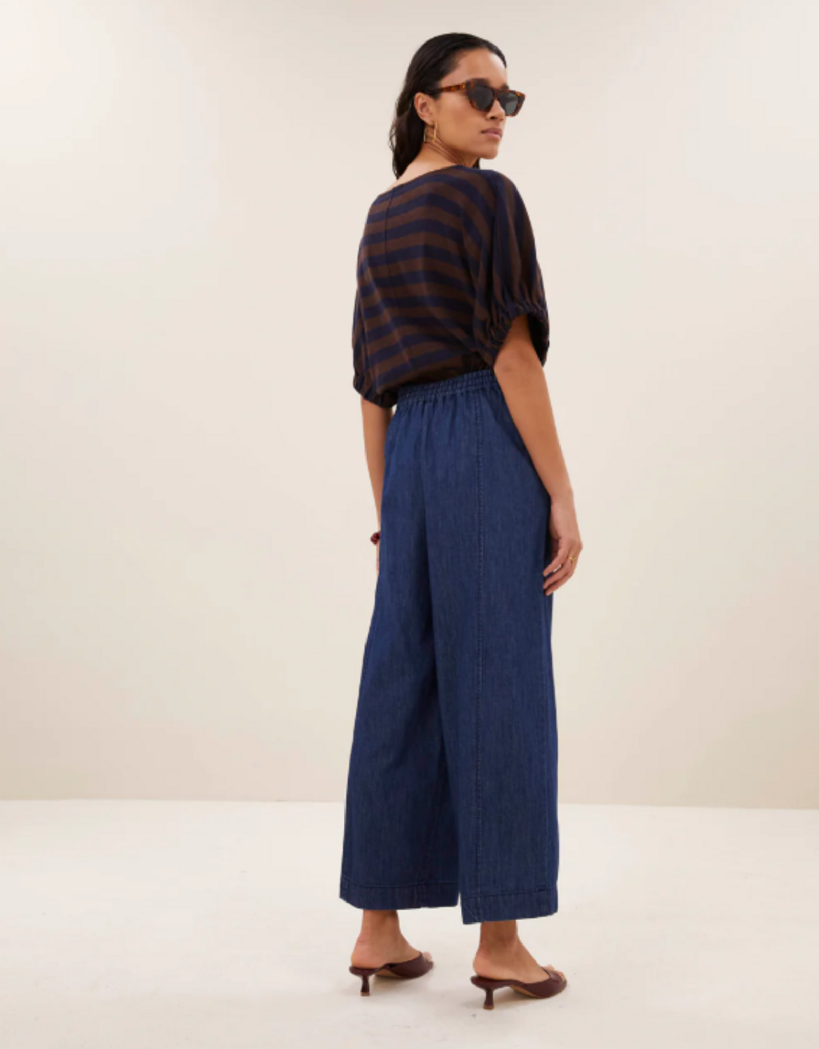 By Bar Fuji Denim Pants Dark Denim