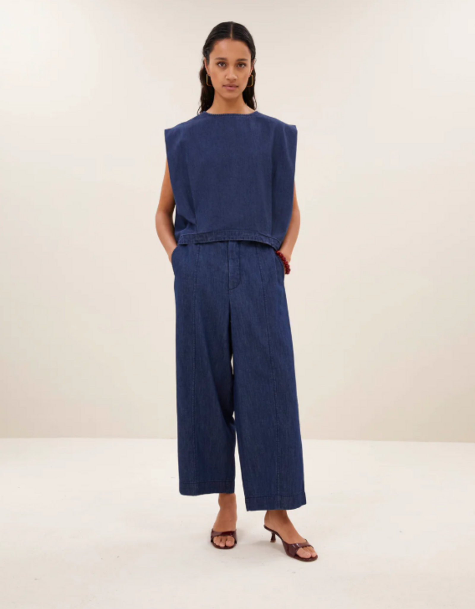 By Bar Ginza Top Dark Denim