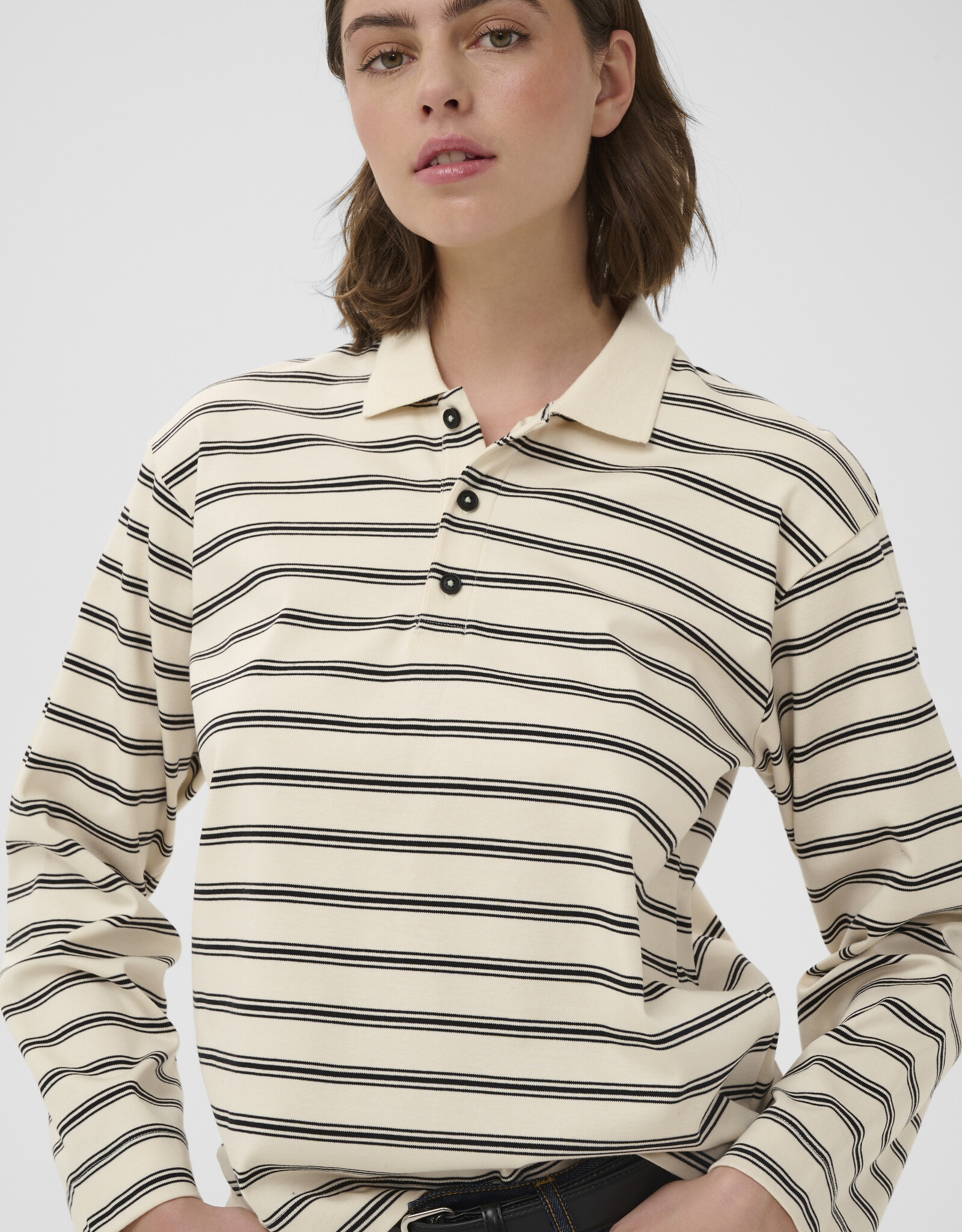InWear Fikkia Polo T-Shirt Vanilla