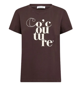 Co'Couture Co'Couture Tee Chocolate Plum