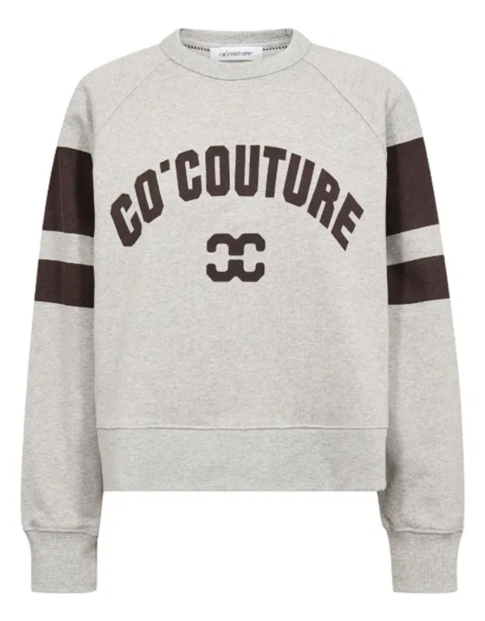 Co'Couture Eris College Sweat Grey Melange