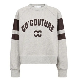 Co'Couture Eris College Sweat Grey Melange