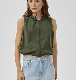 My Essential Wardrobe Mulla Waistcoat Forest Night