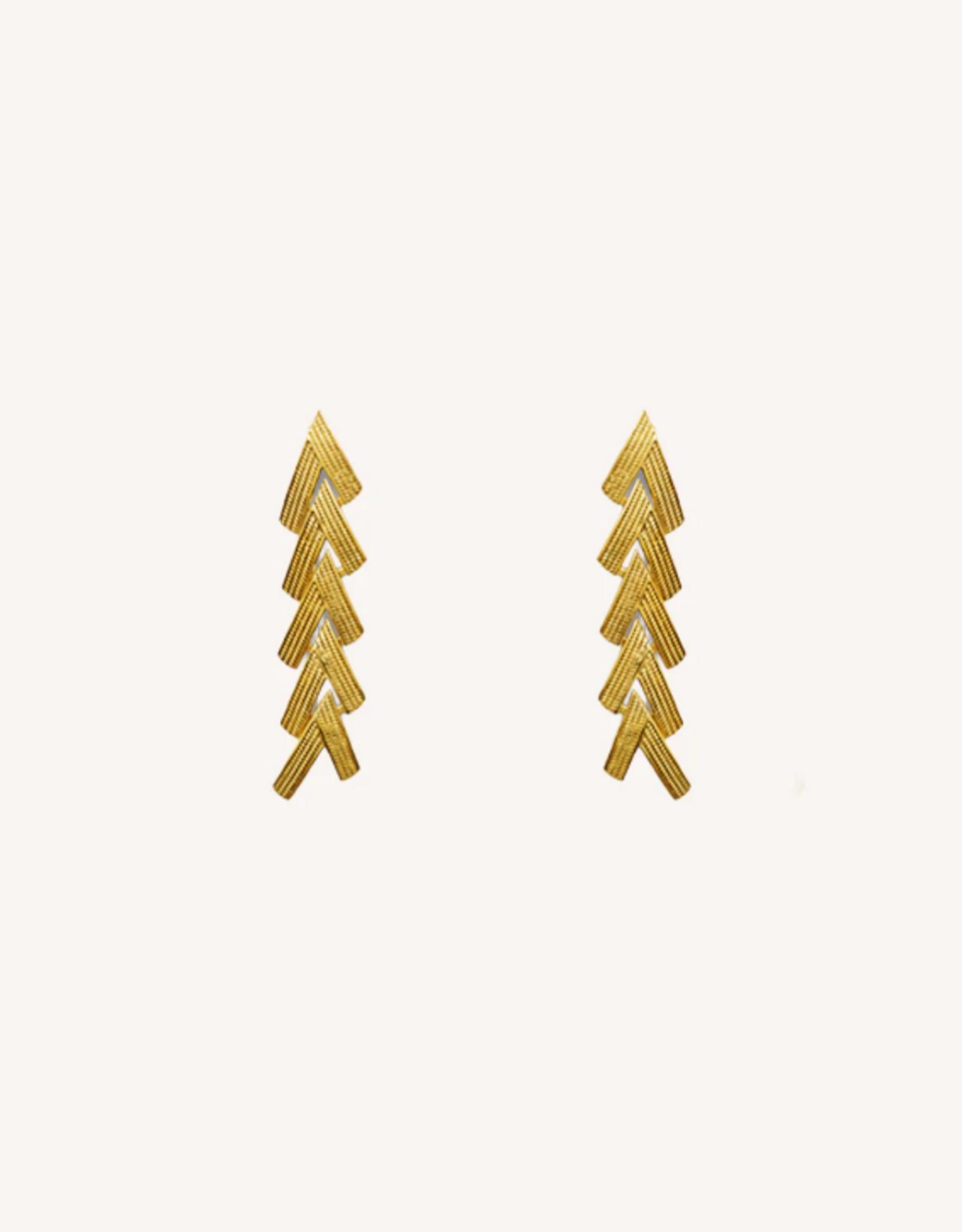 By Bar Farrah Earring Gold