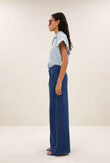 By Bar Pixie Sea Blouse Green Stripe