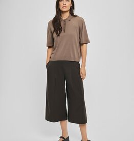 Moss Copenhagen Maryla Henrika HW Culotte Pants Hot Fudge