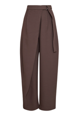 Moss Copenhagen Zein Esteriane HW Pants Hot Fudge
