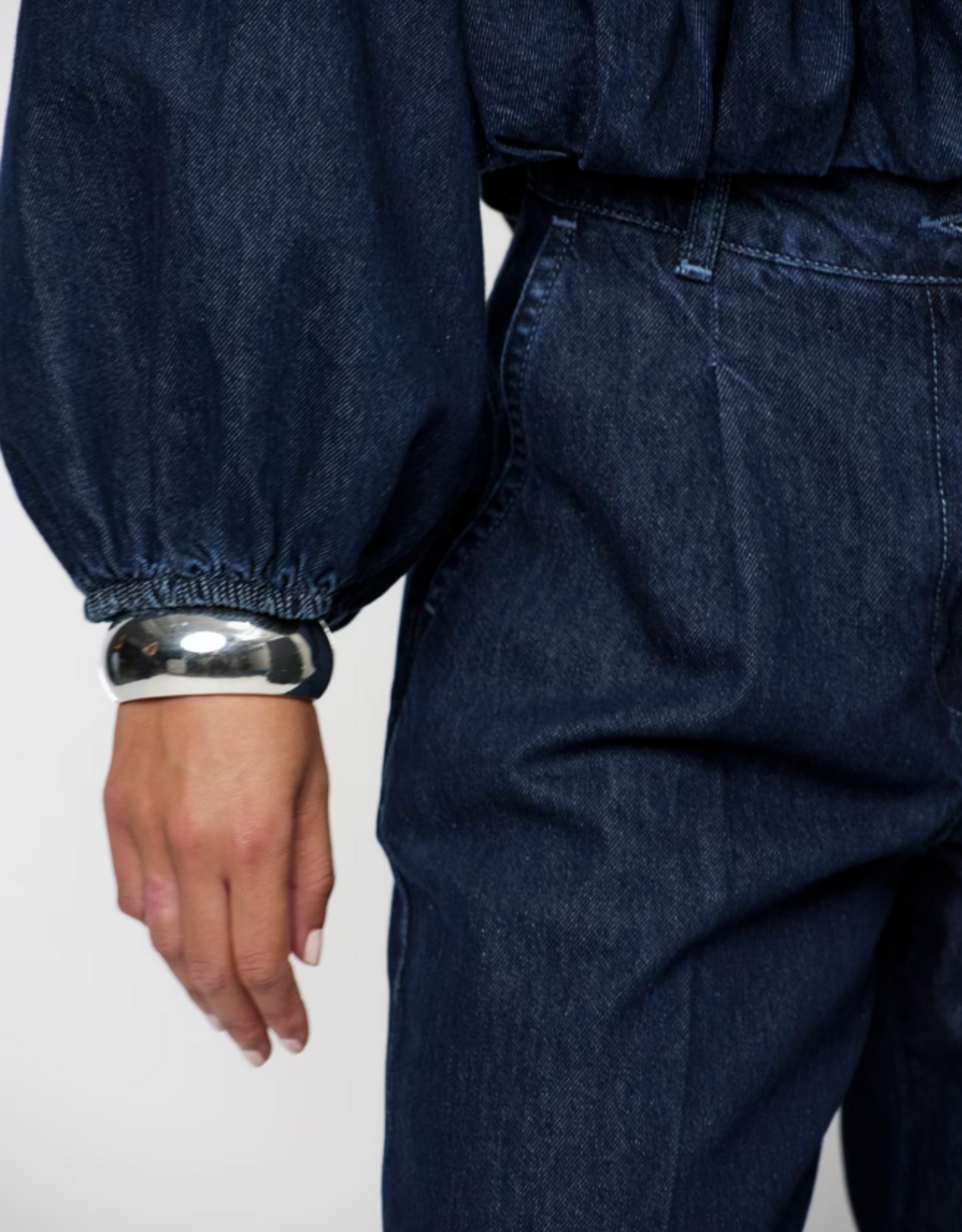 Dante 6 Cassi Balloony Denim Jacket Dark Indigo