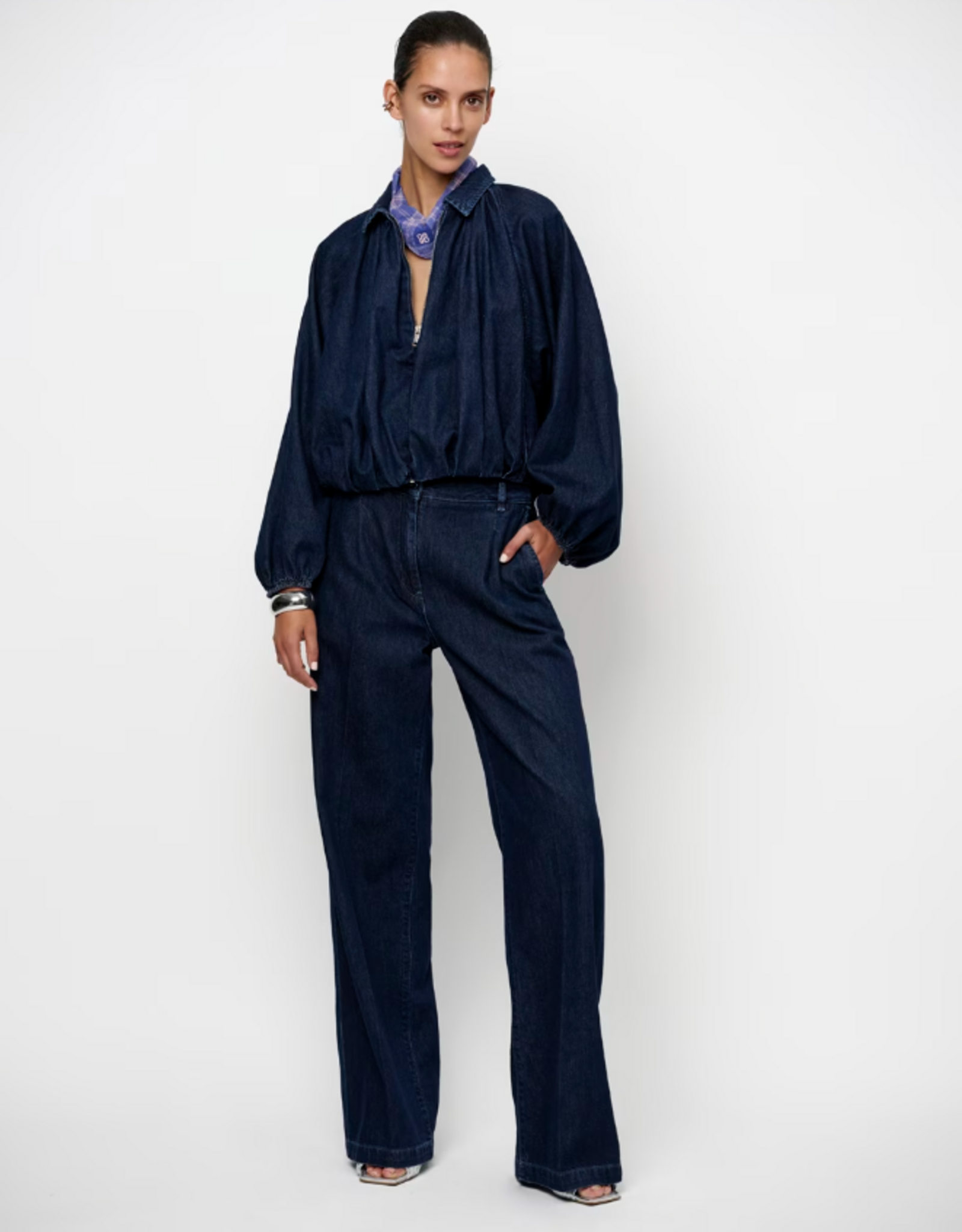 Dante 6 Jules Denim Smart Pants Dark Indigo