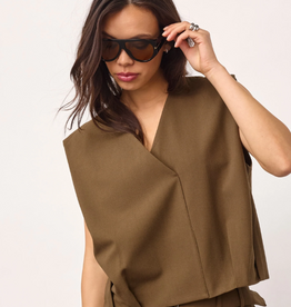 Co'Couture Amida V-Top Army