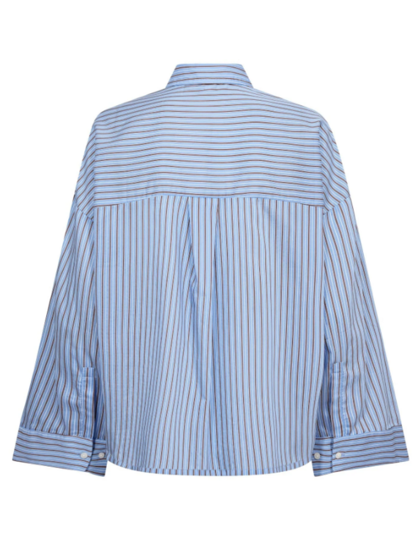 Co'Couture Anica LS Shirt Blue