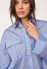 Co'Couture Anica LS Shirt Blue