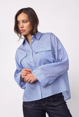 Co'Couture Anica LS Shirt Blue