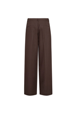 Co'Couture Luna Wide Pant Dark Brown L34