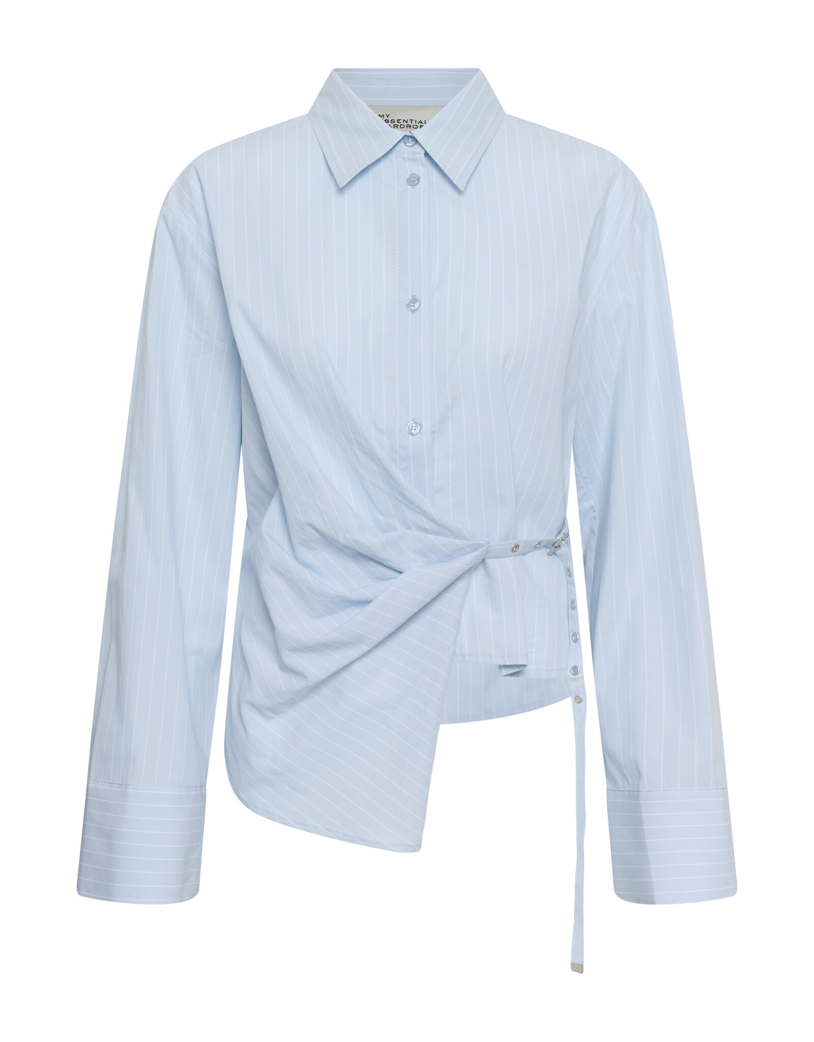 My Essential Wardrobe Bella Belt Shirt Angell Falls Stripe