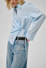 My Essential Wardrobe Bella Belt Shirt Angell Falls Stripe