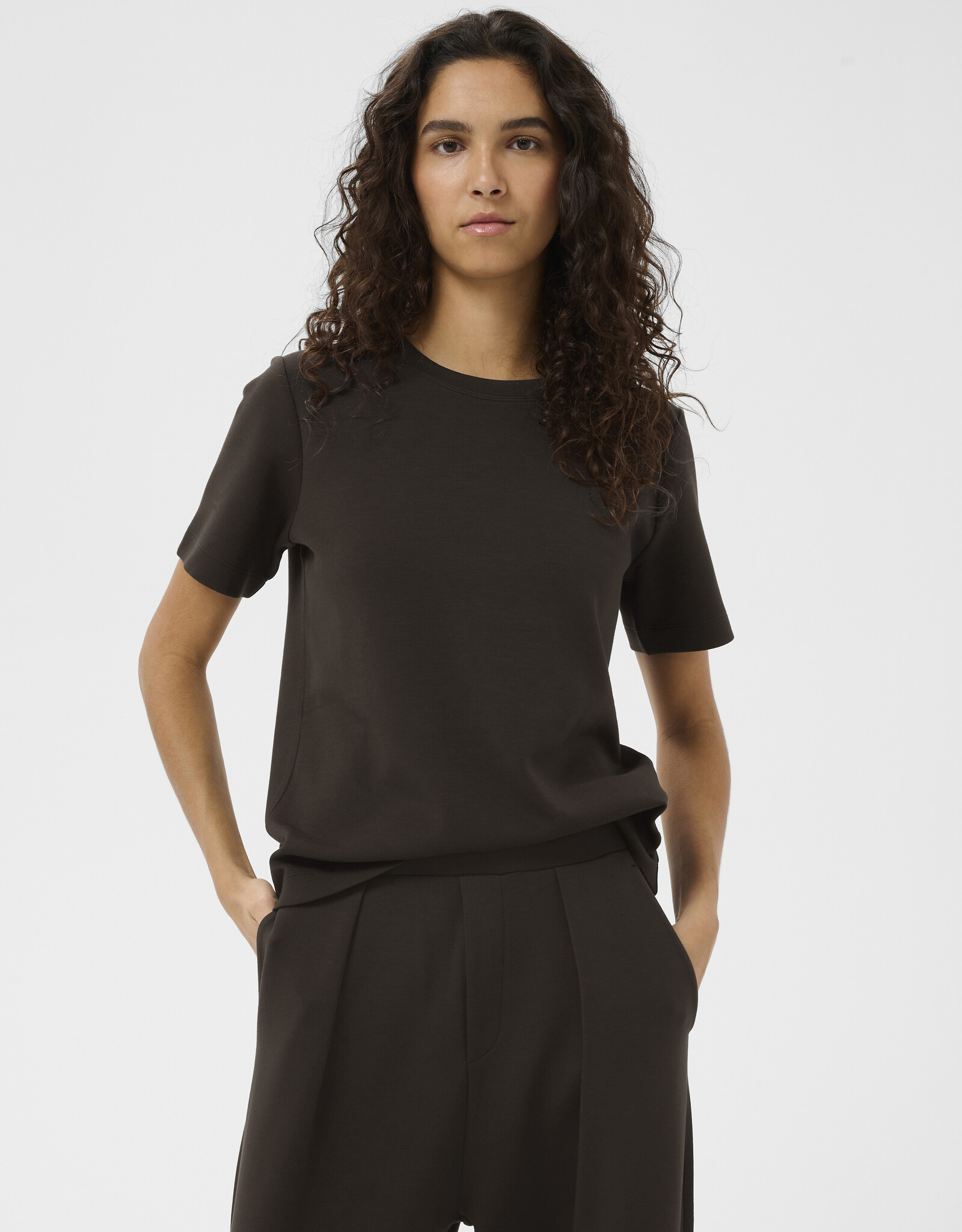 InWear Vincent Karmen T-Shirt Chocolate Brown