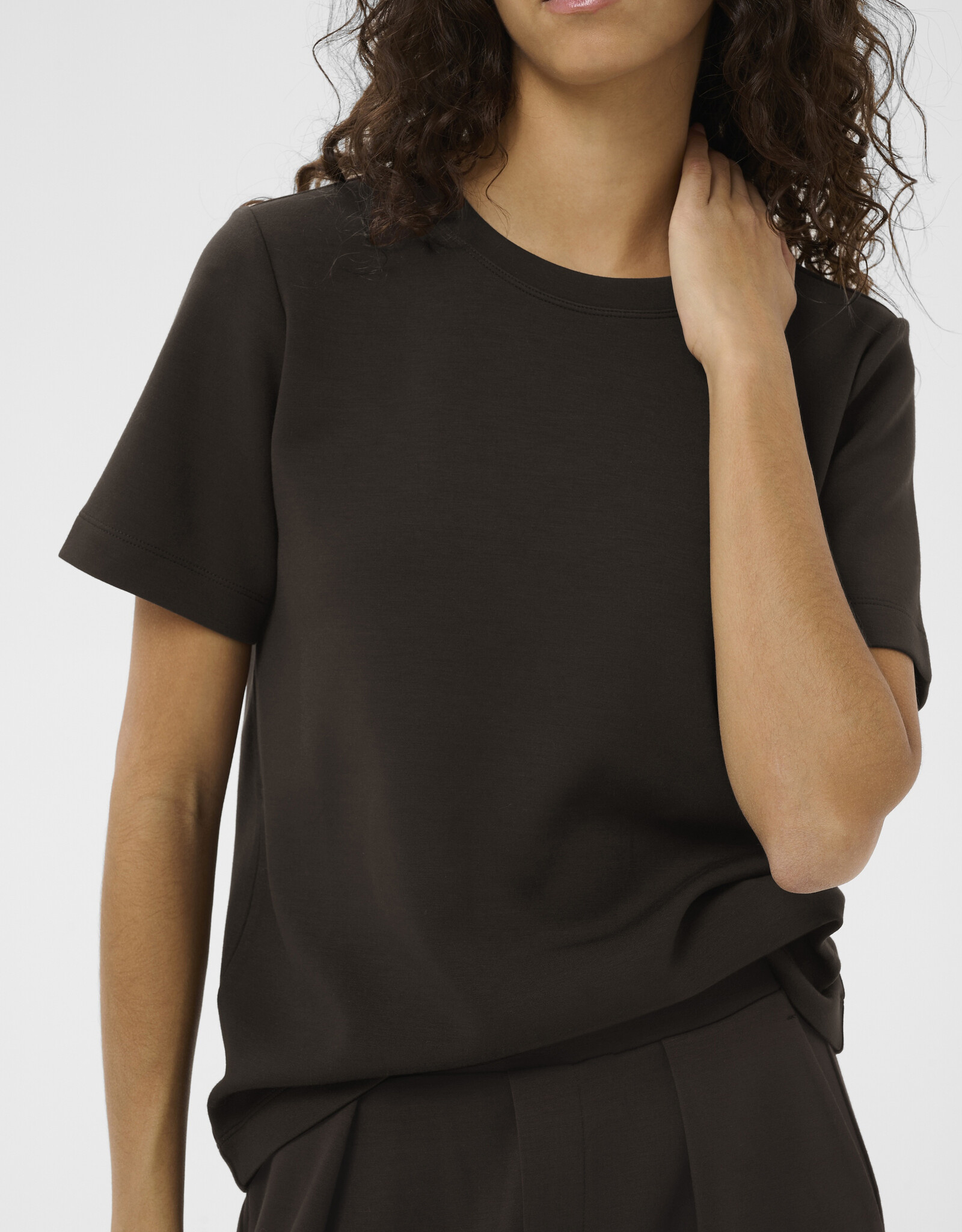 InWear Vincent Karmen T-Shirt Chocolate Brown
