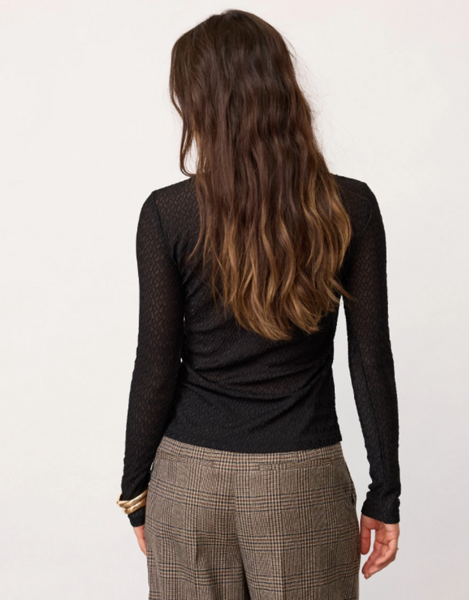 Co'Couture Svala O-Neck Blouse Black