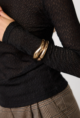Co'Couture Svala O-Neck Blouse Black